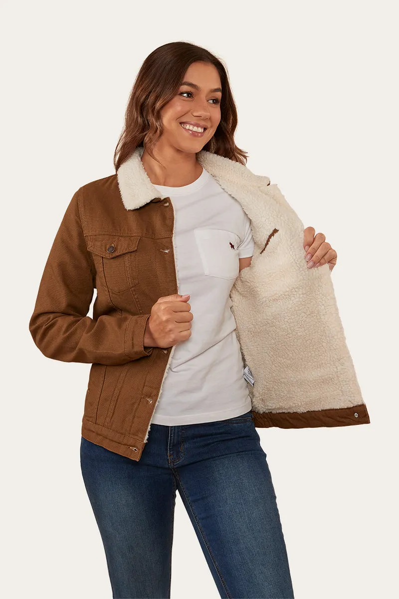 Palmer Womens Jacket - Tawny Brown