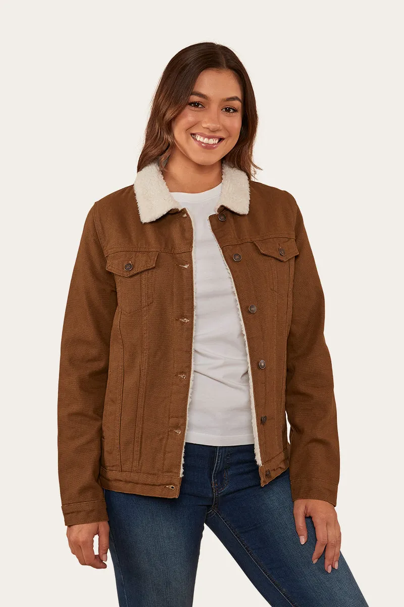 Palmer Womens Jacket - Tawny Brown