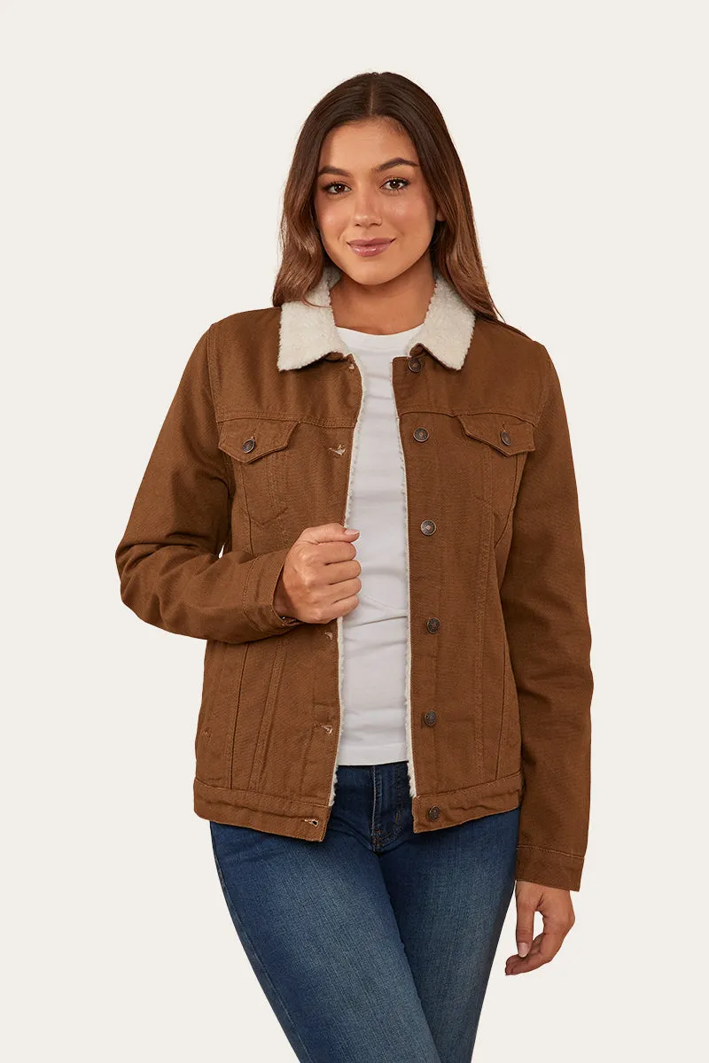 Palmer Womens Jacket - Tawny Brown