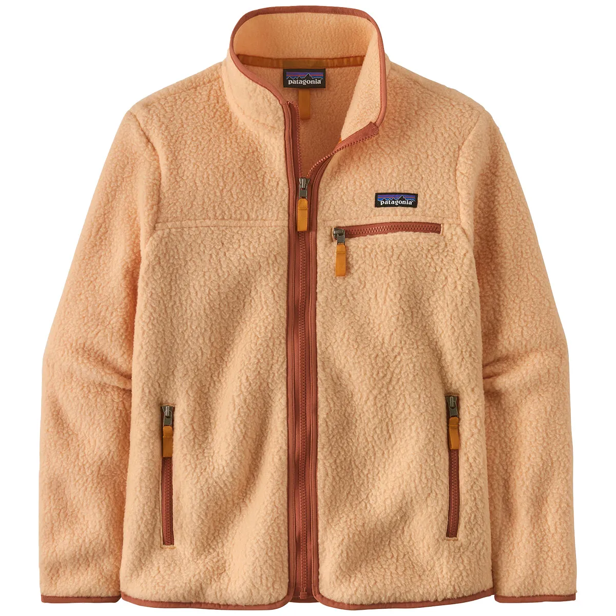 Patagonia Women's Retro Pile Fleece Zip Jacket - Sandy Melon