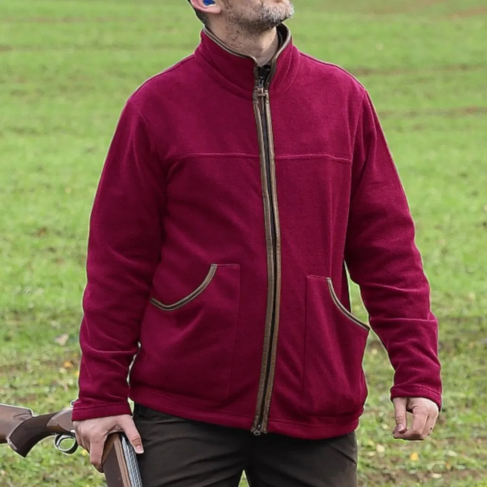 Performance Fleece Jacket Bordeaux by Shooterking