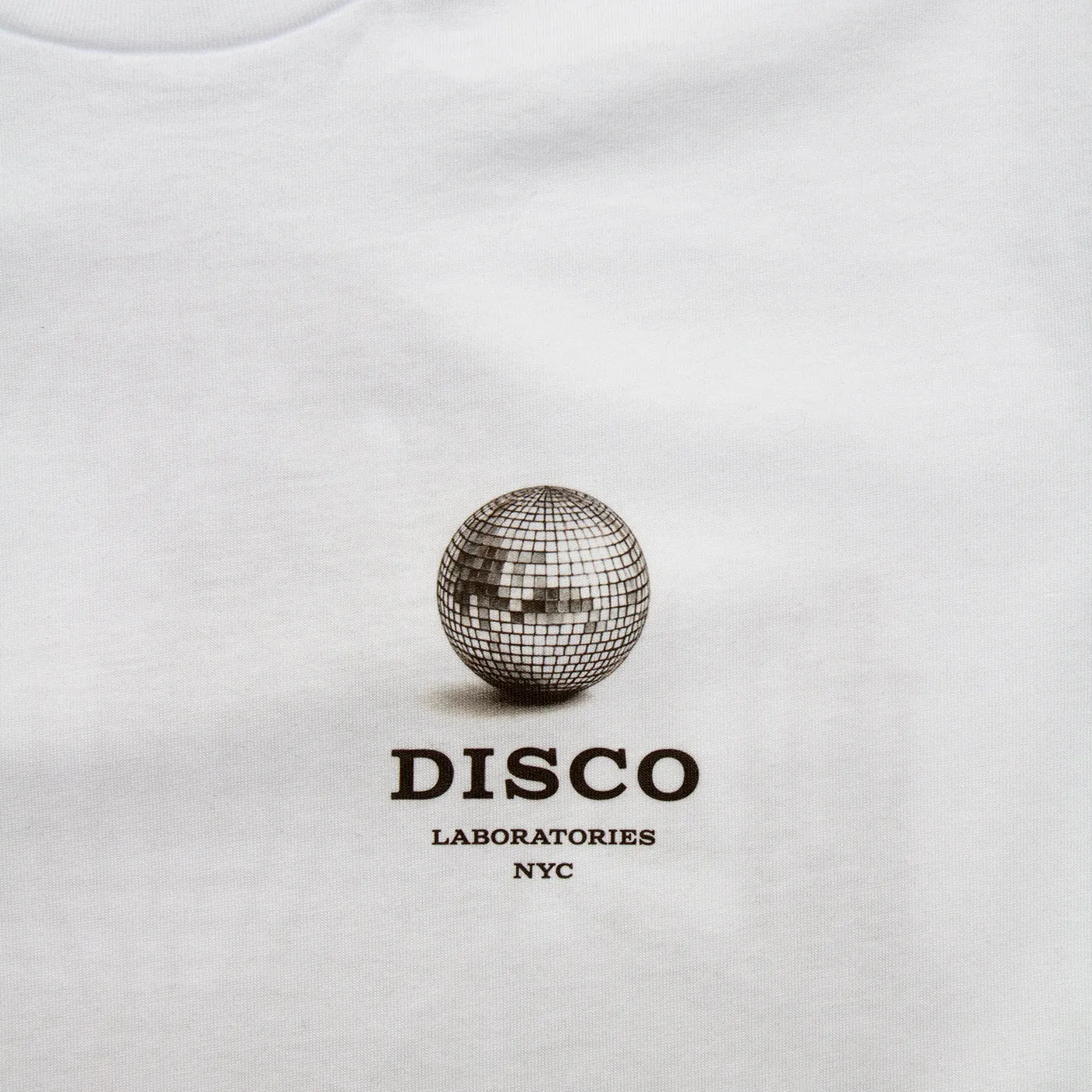 Pickup Disco Labs NYC Back Print - Tshirt - White