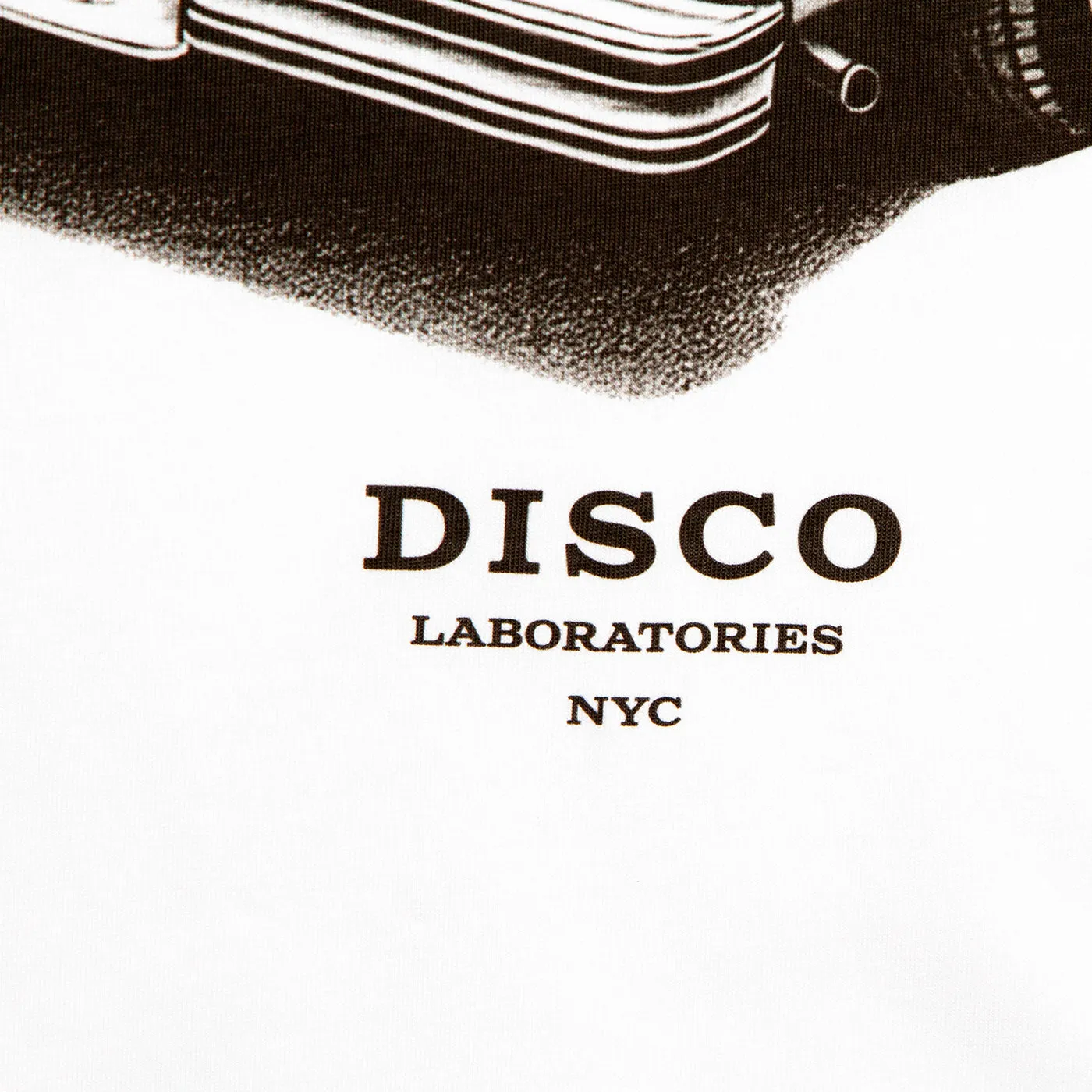 Pickup Disco Labs NYC Back Print - Tshirt - White