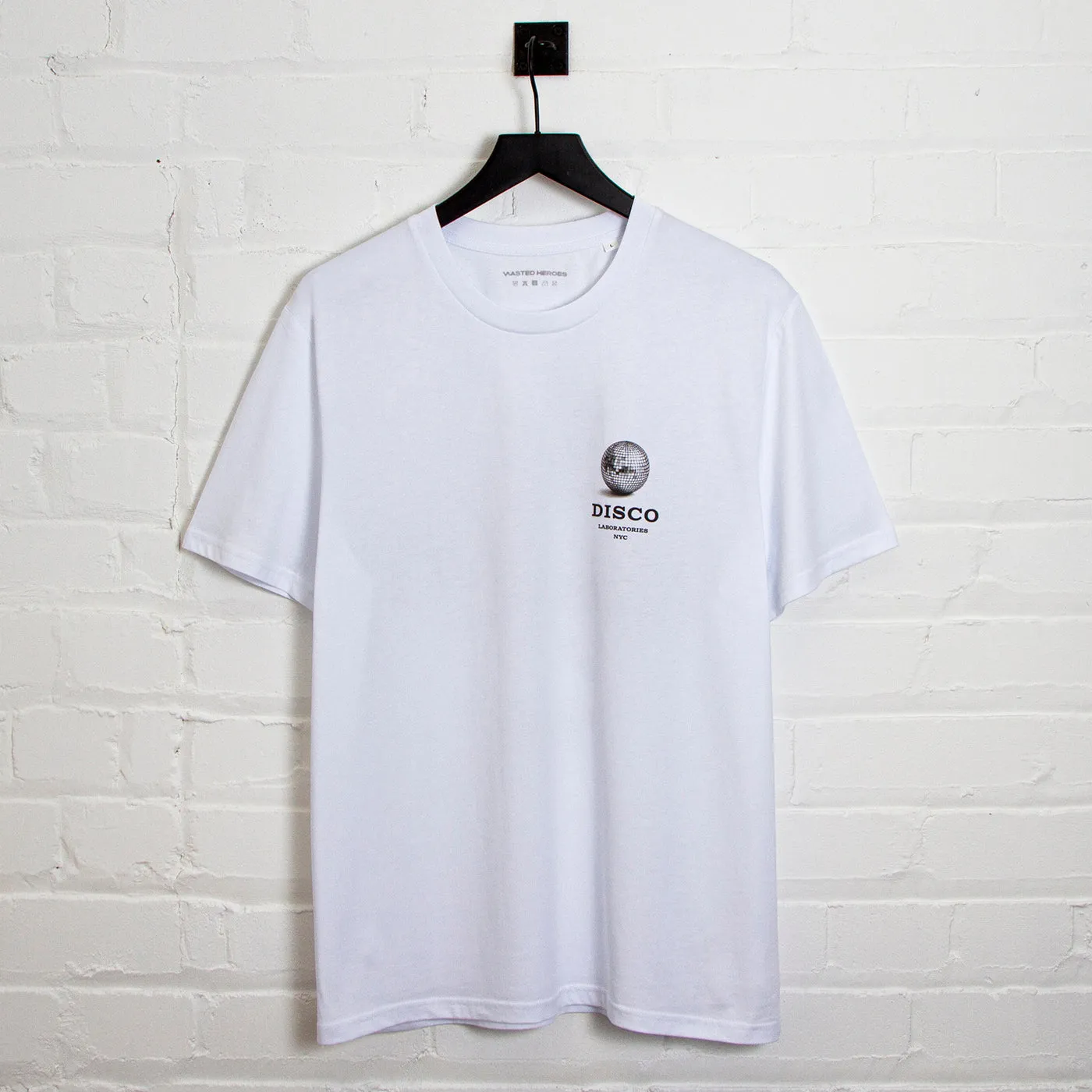 Pickup Disco Labs NYC Back Print - Tshirt - White