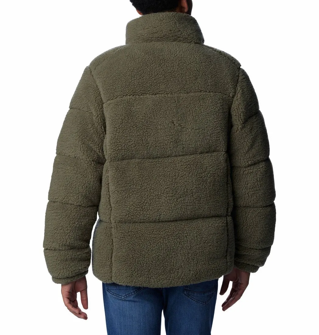 Puffect™ Sherpa Jacket - Stone Green