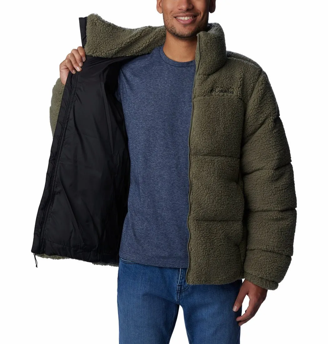 Puffect™ Sherpa Jacket - Stone Green