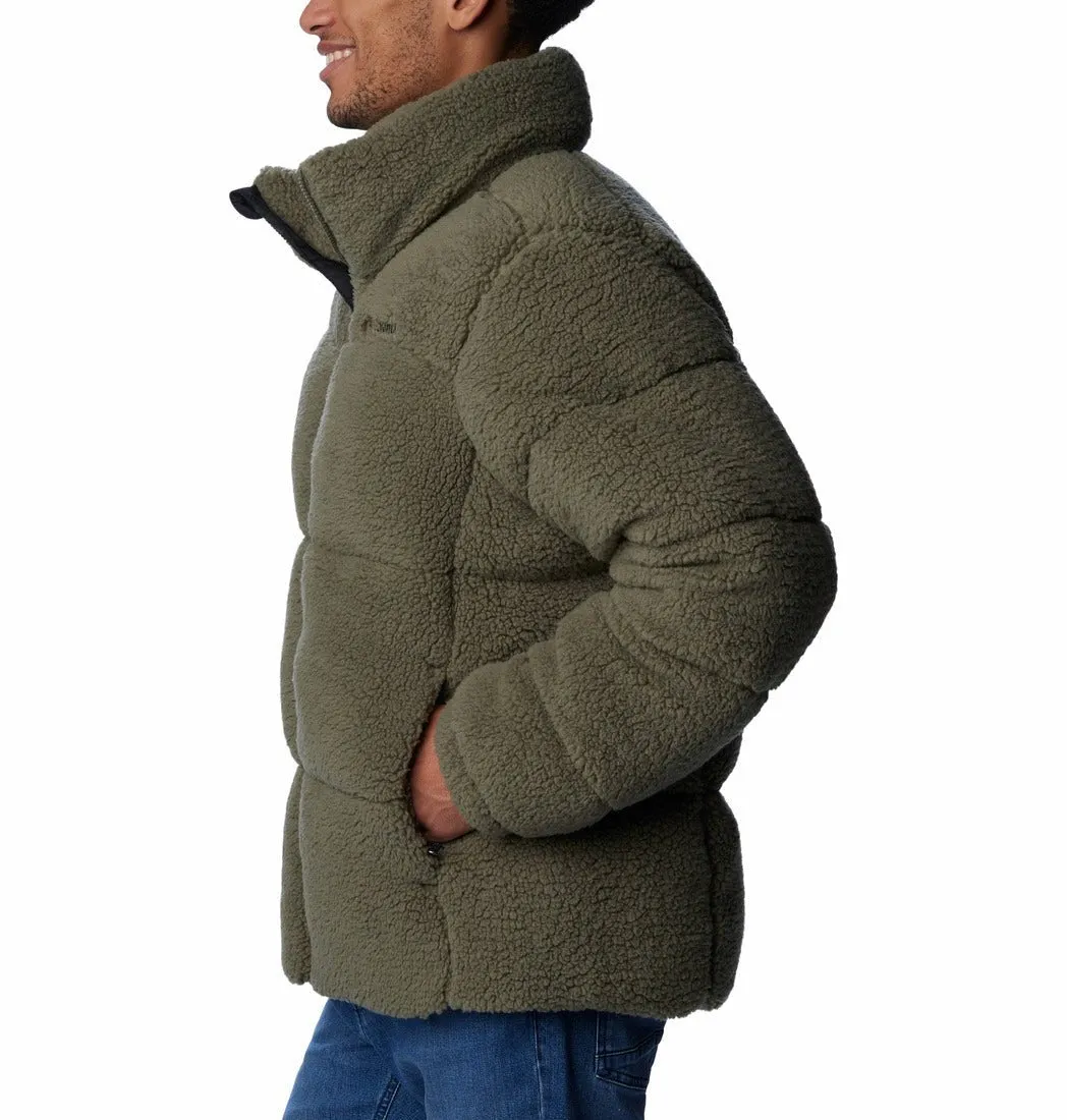 Puffect™ Sherpa Jacket - Stone Green