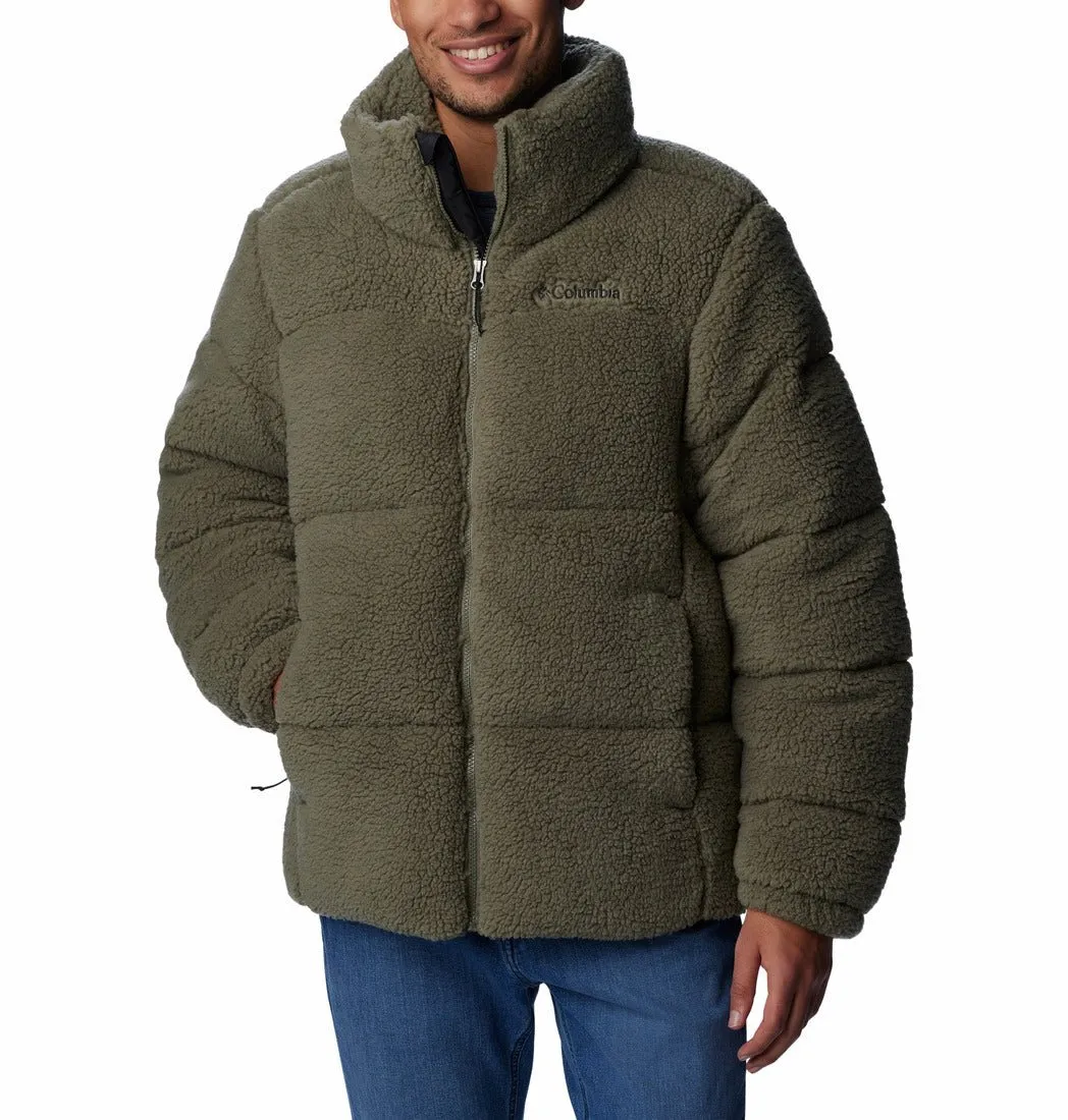 Puffect™ Sherpa Jacket - Stone Green