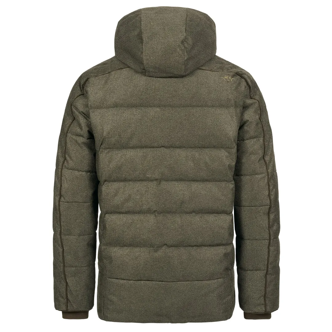 Radiation Vintage Down Jacket - Olive Melange/Black by Blaser