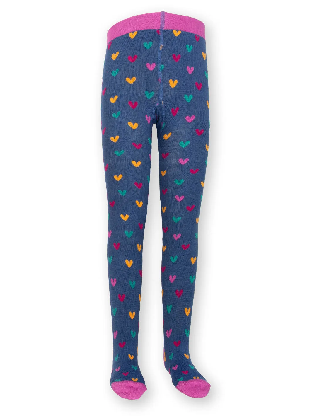 Rainbow heart tights