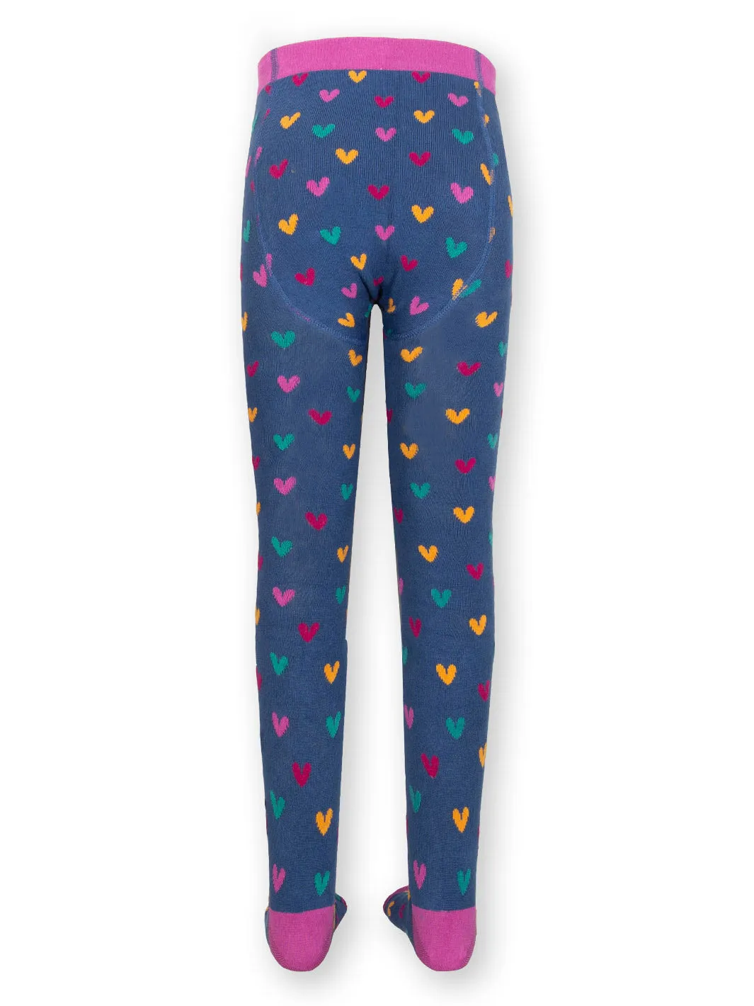 Rainbow heart tights