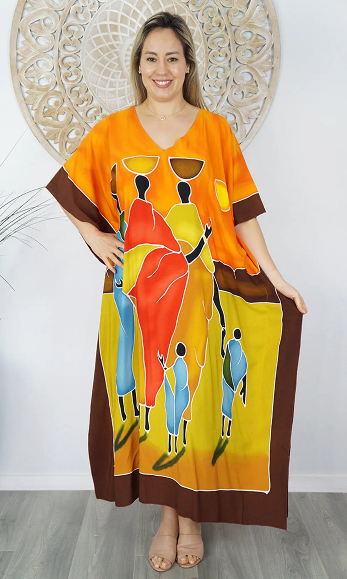 Rayon African Kaftan Long, More Colours