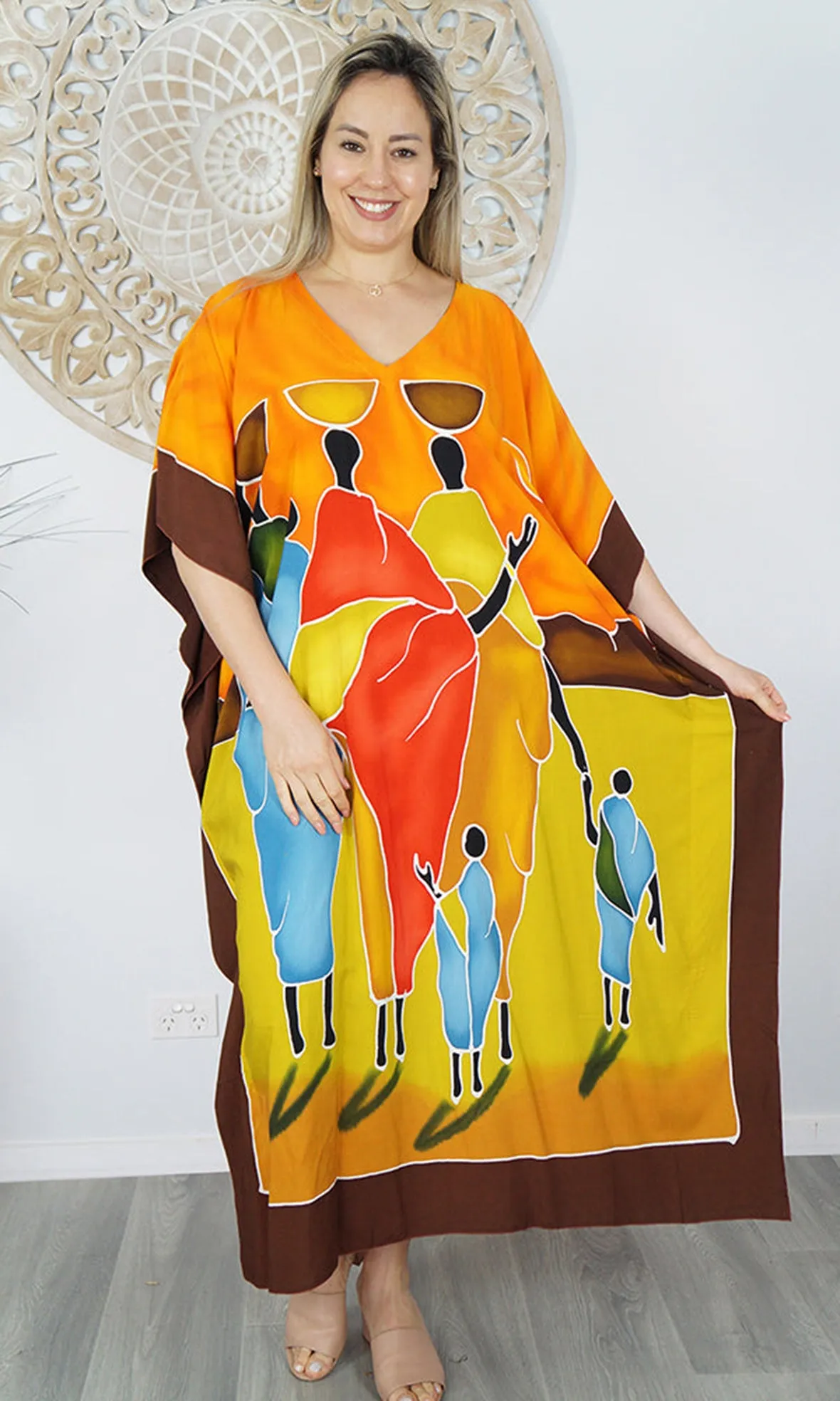 Rayon African Kaftan Long, More Colours