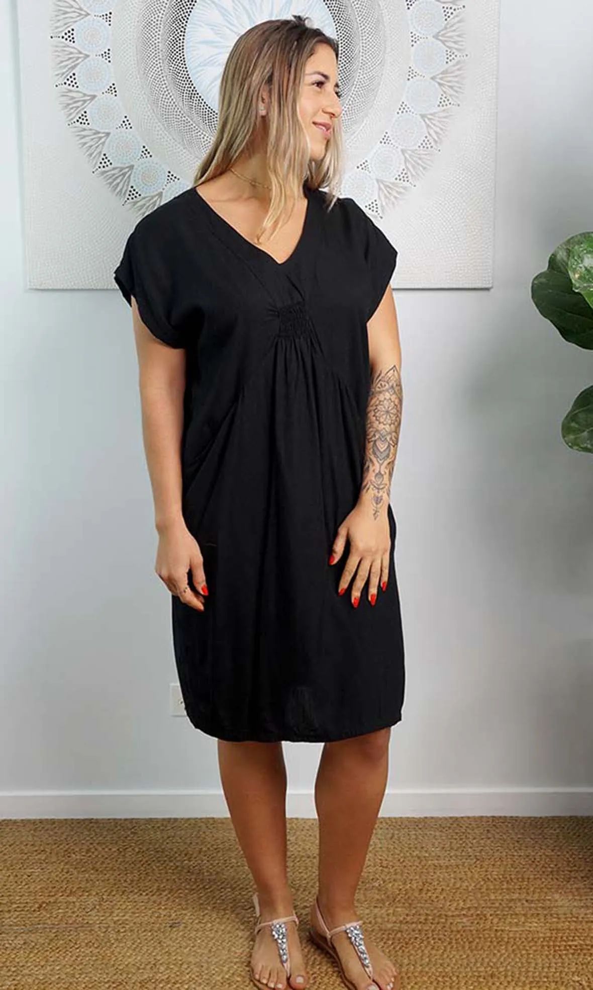 Rayon Dress Cruiser Plain, More Colours