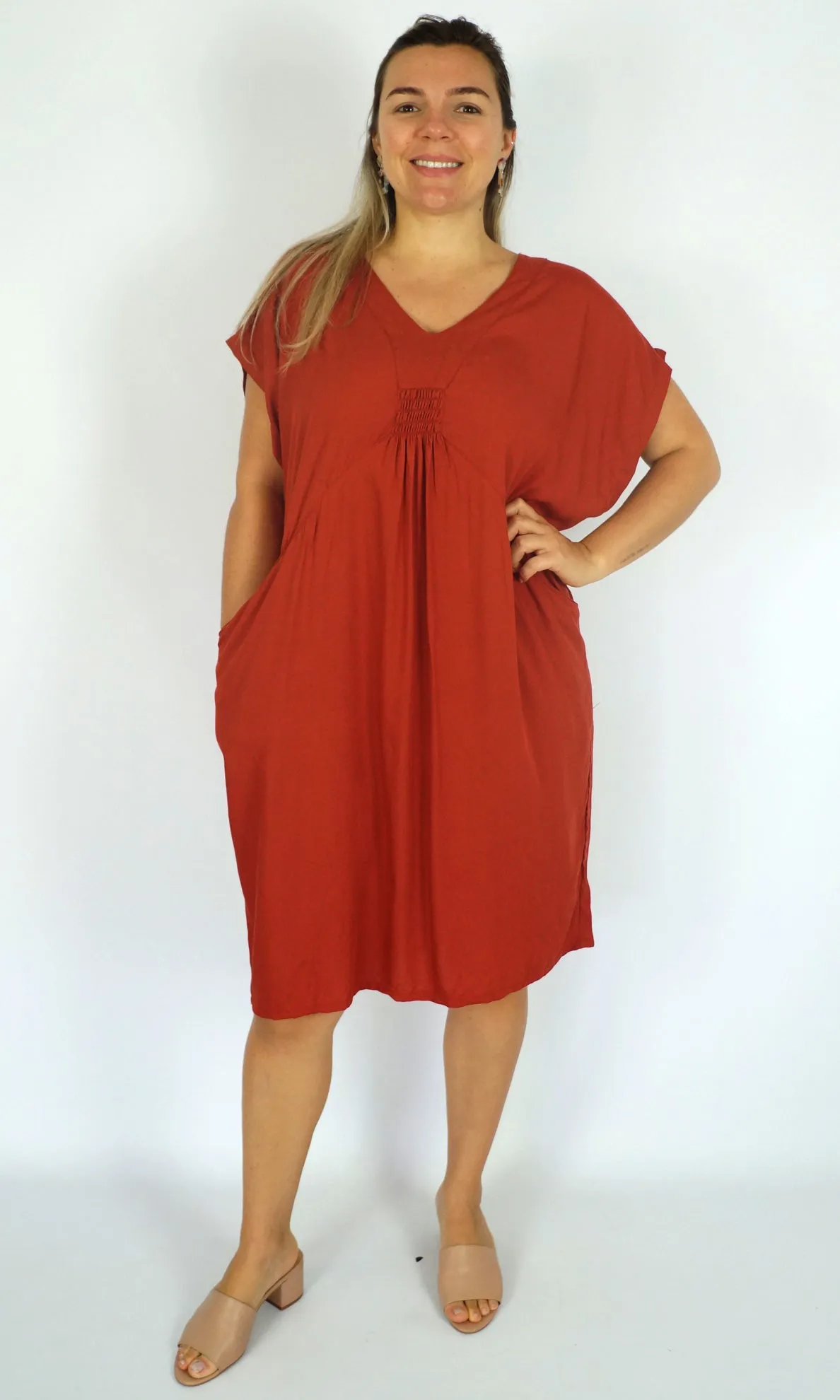 Rayon Dress Cruiser Plain, More Colours