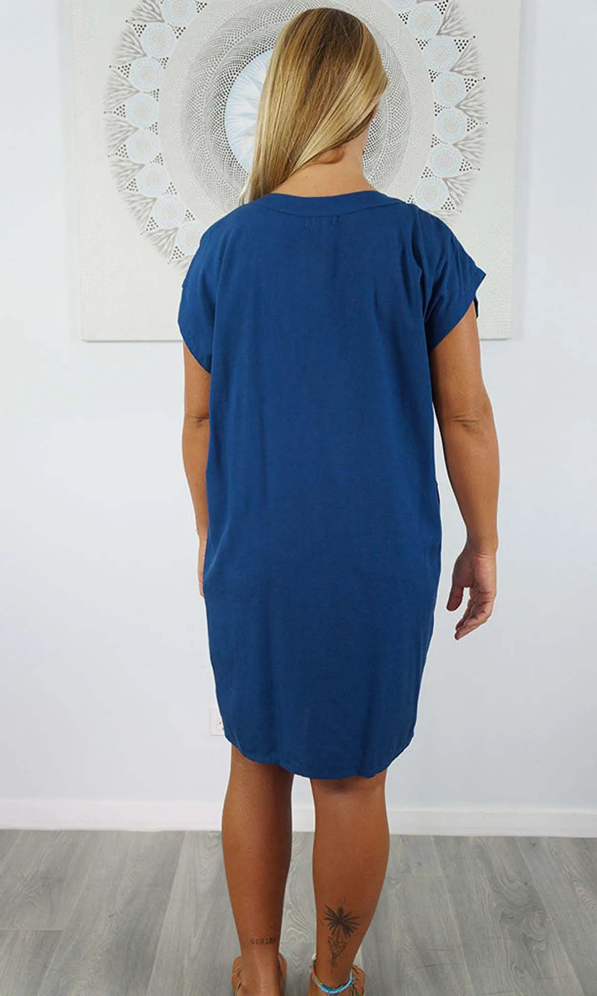 Rayon Dress Cruiser Plain, More Colours