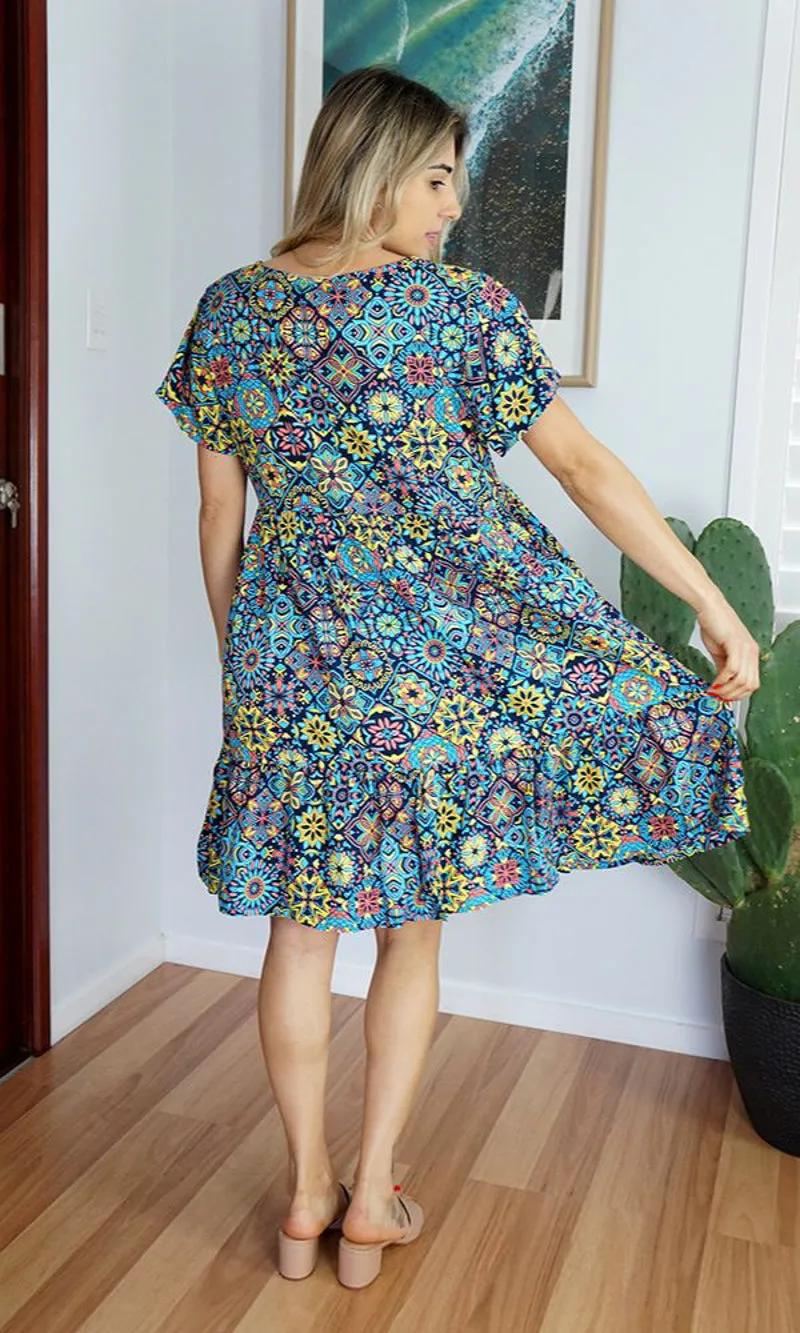 Rayon Dress Kiki Tijuana, More Colours