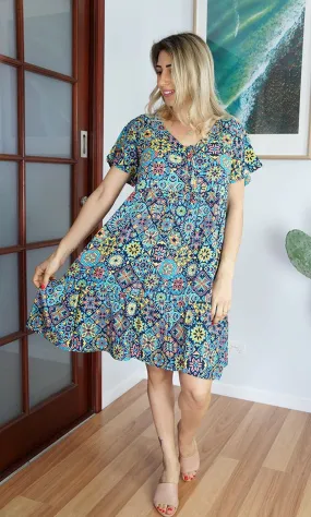 Rayon Dress Kiki Tijuana, More Colours