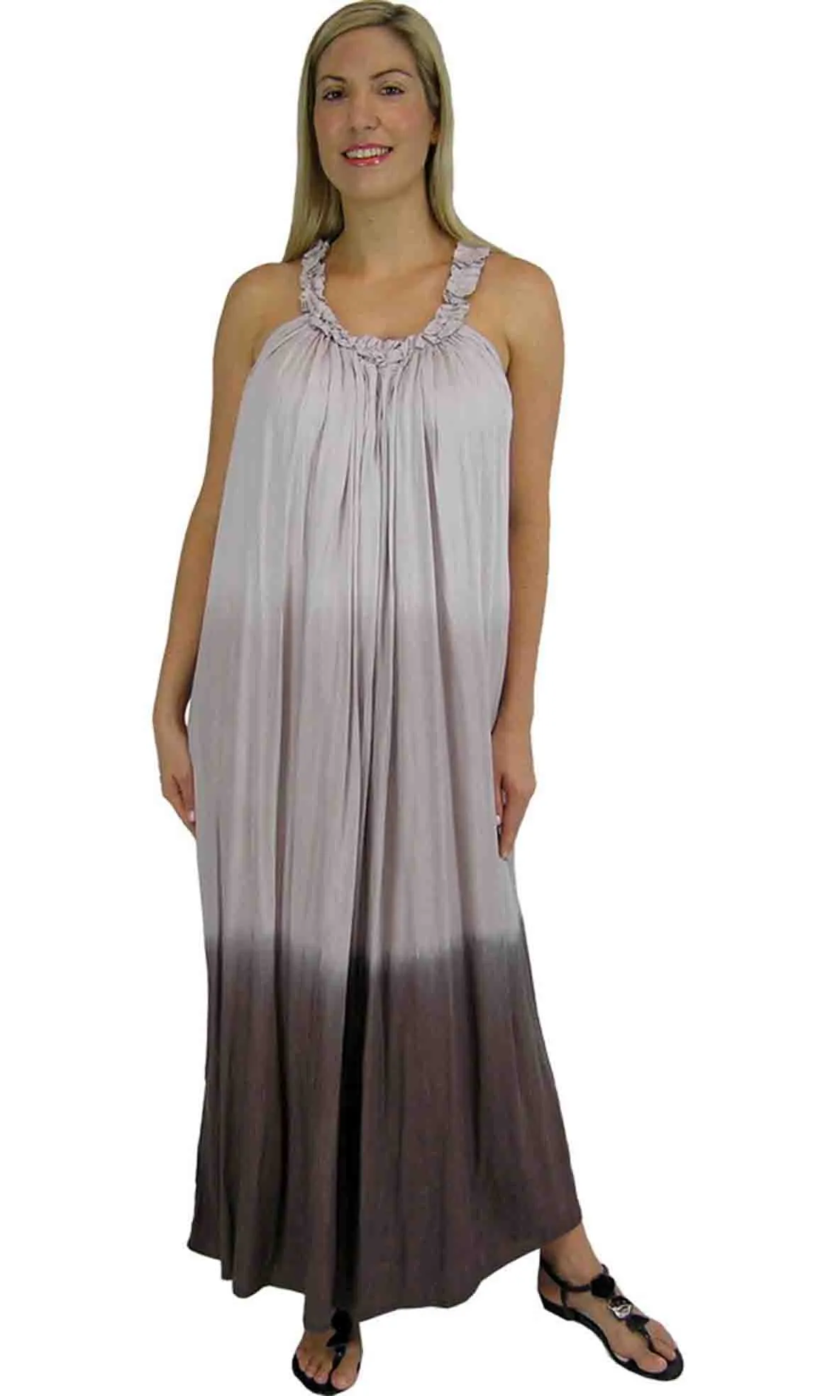 Rayon Dress Magnum Long Tie Dye, More Colours