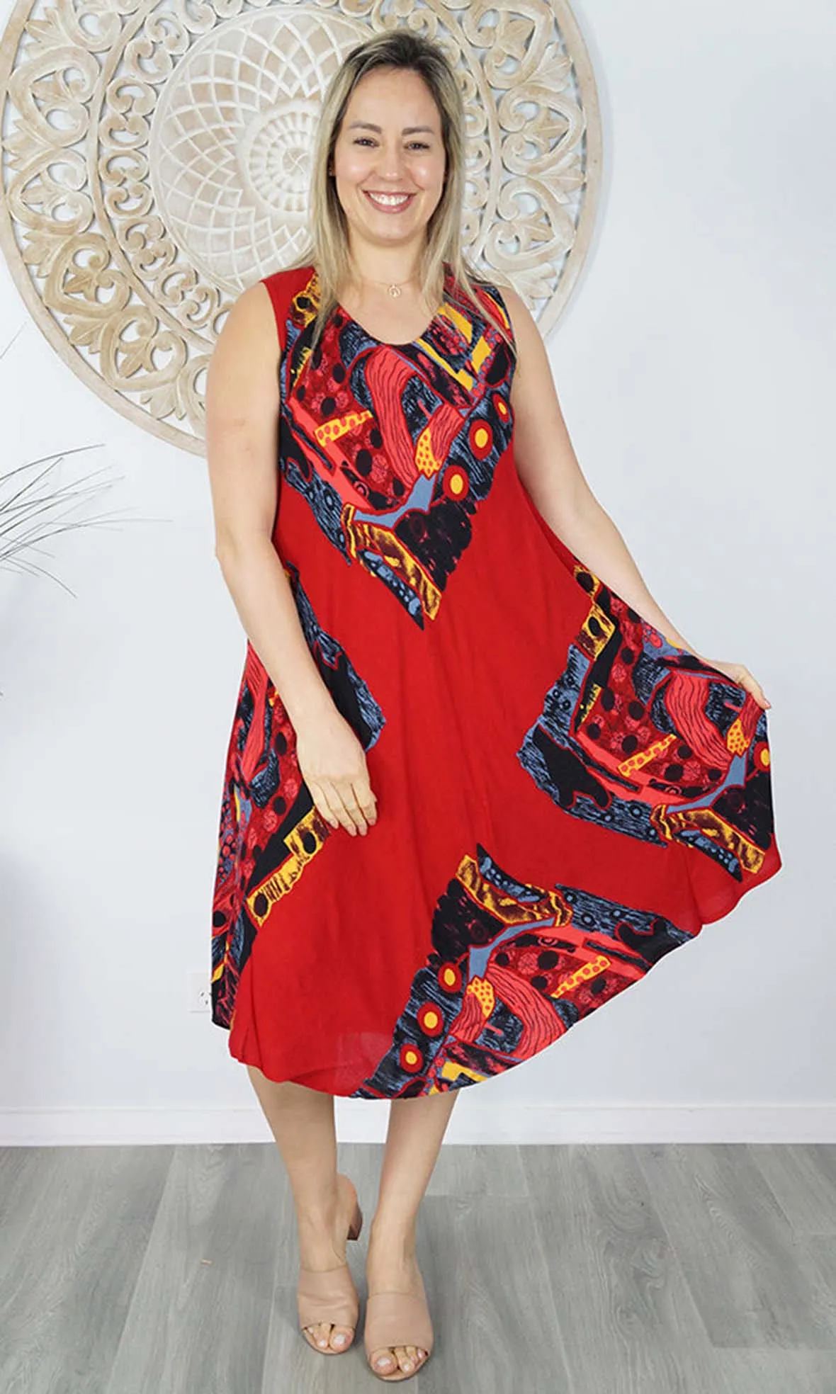 Rayon Dress Niche Dreamer, More Colours