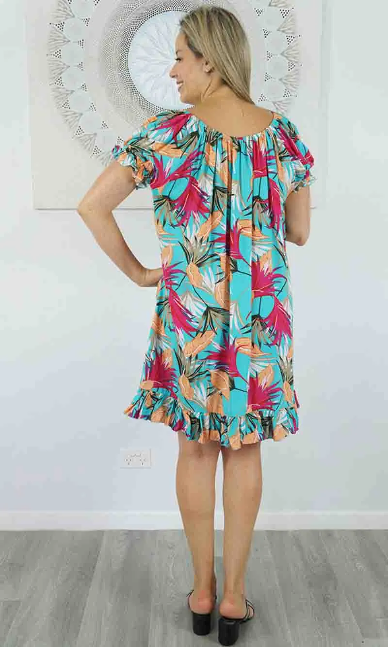 Rayon Dress Short Diva Lilly, More Colours