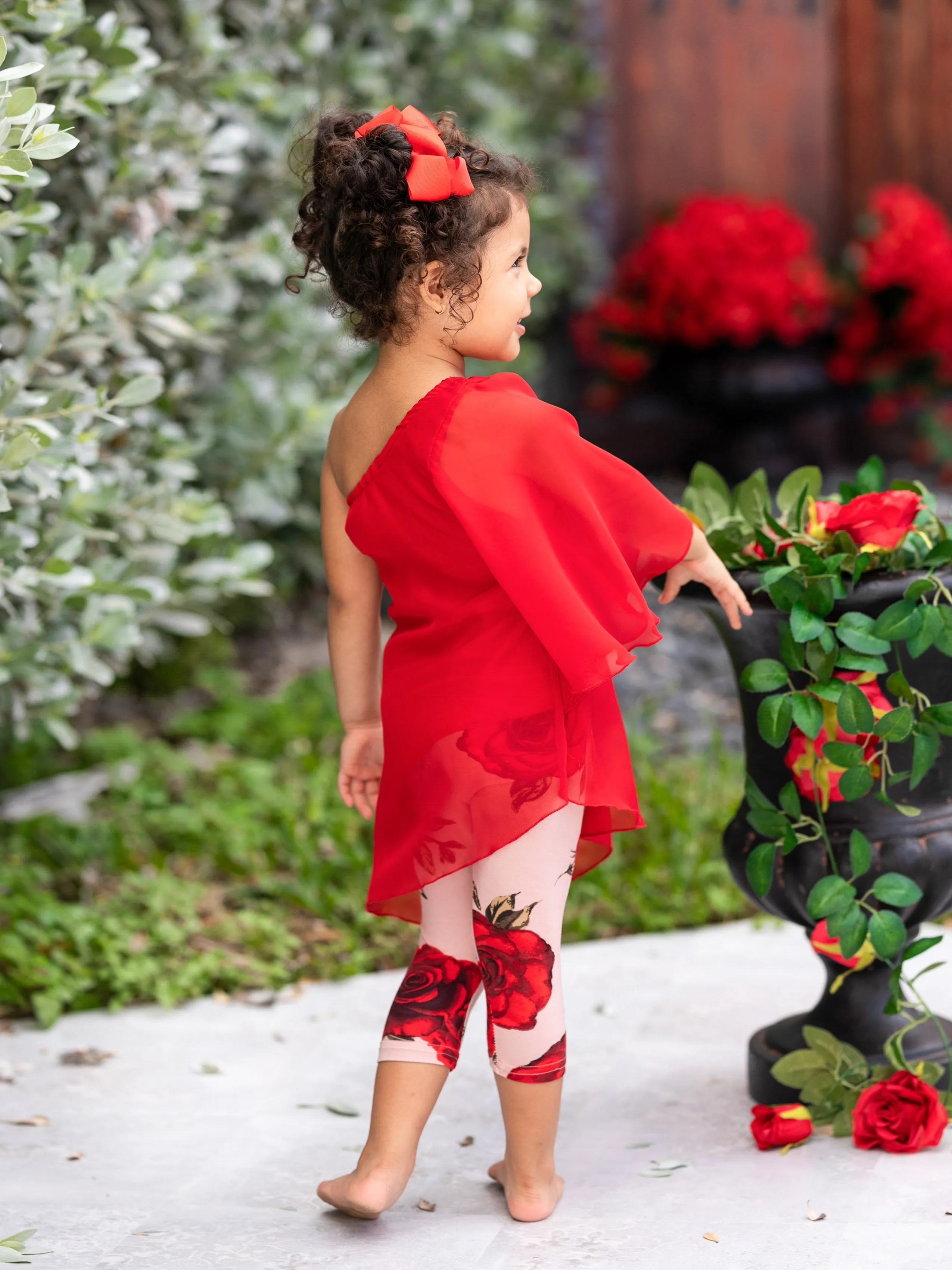 Regal Roses Legging Set