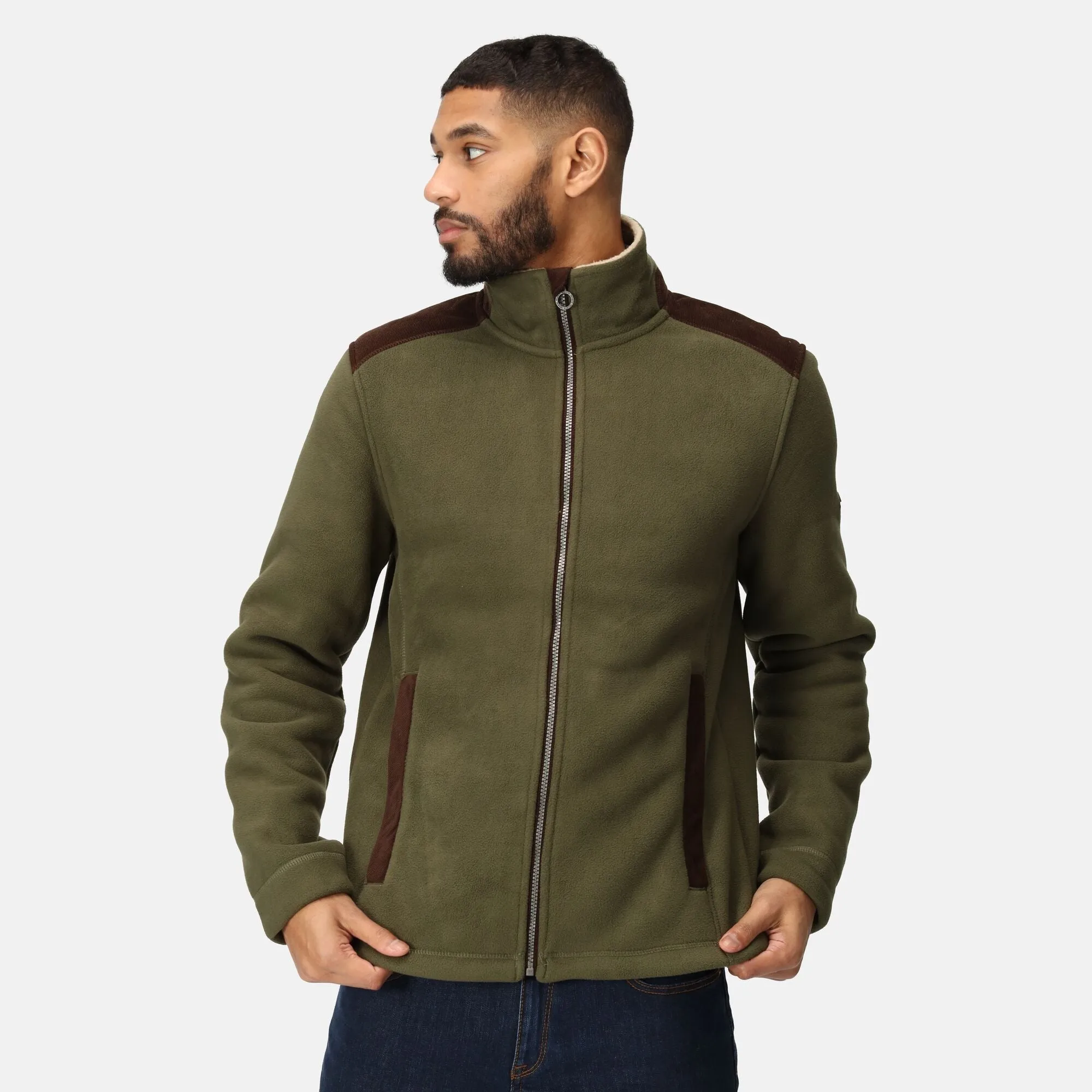 Regatta Mens Faversham Fill Zip Fleece