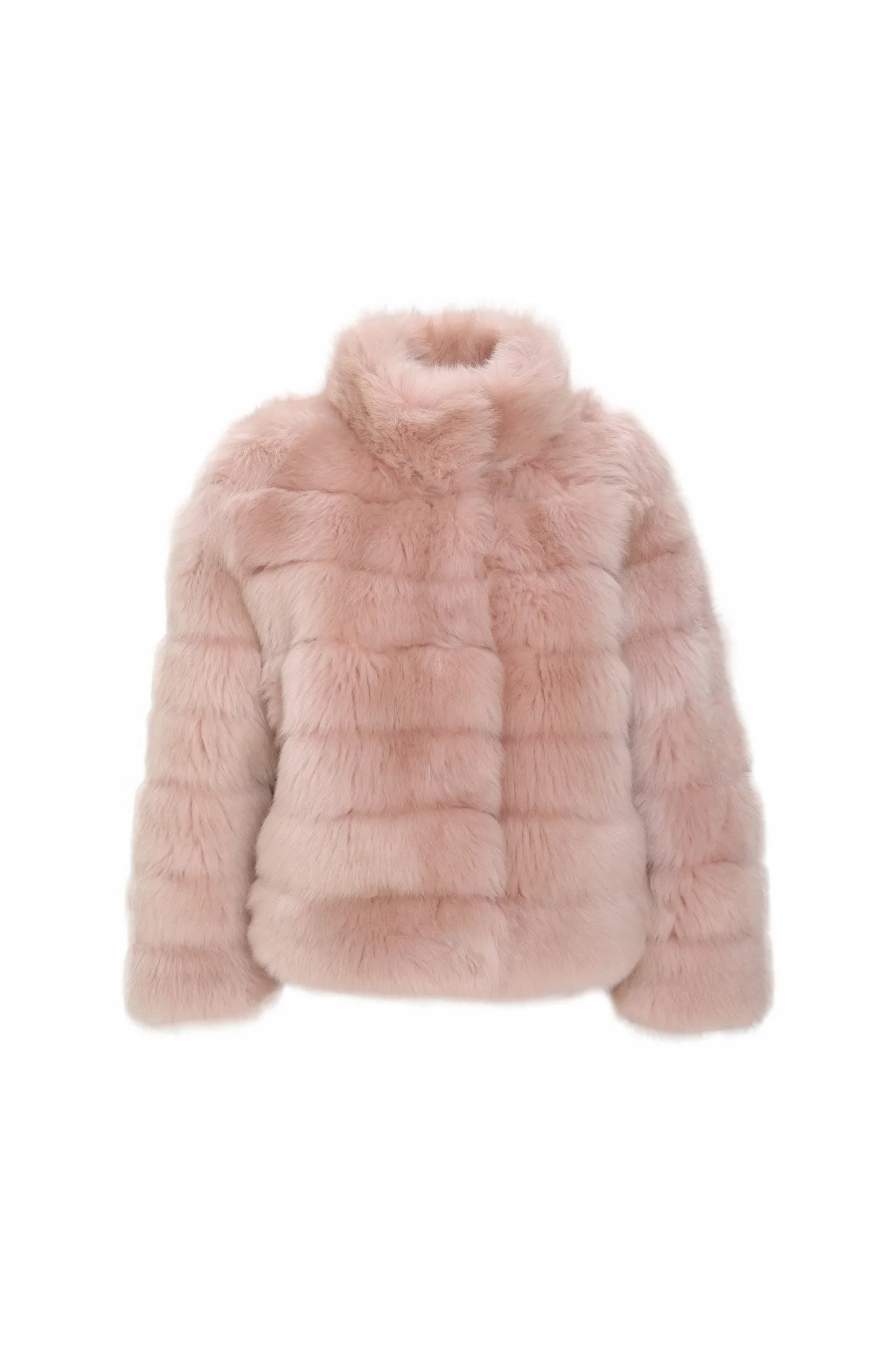 Reversible Merinillo Shearling Lamb Jacket with Cropped Sleeves