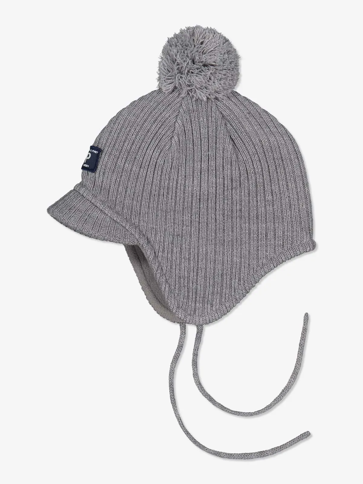 Rib Knit Kids Hat - NO POMPOM