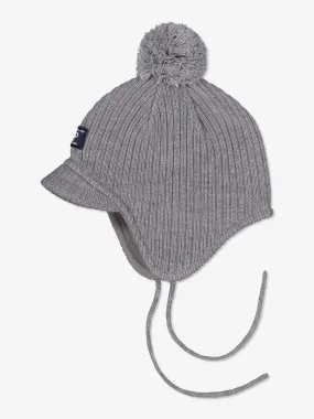 Rib Knit Kids Hat - NO POMPOM