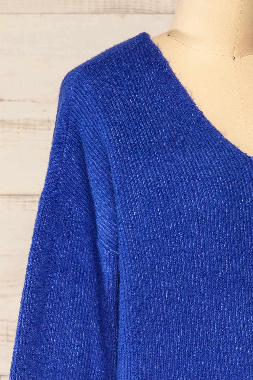 Saler Blue | Oversized Knitted Sweater