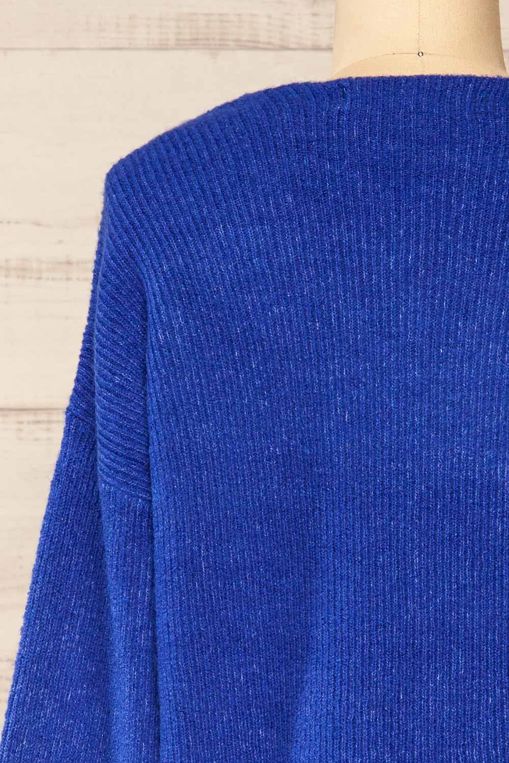 Saler Blue | Oversized Knitted Sweater