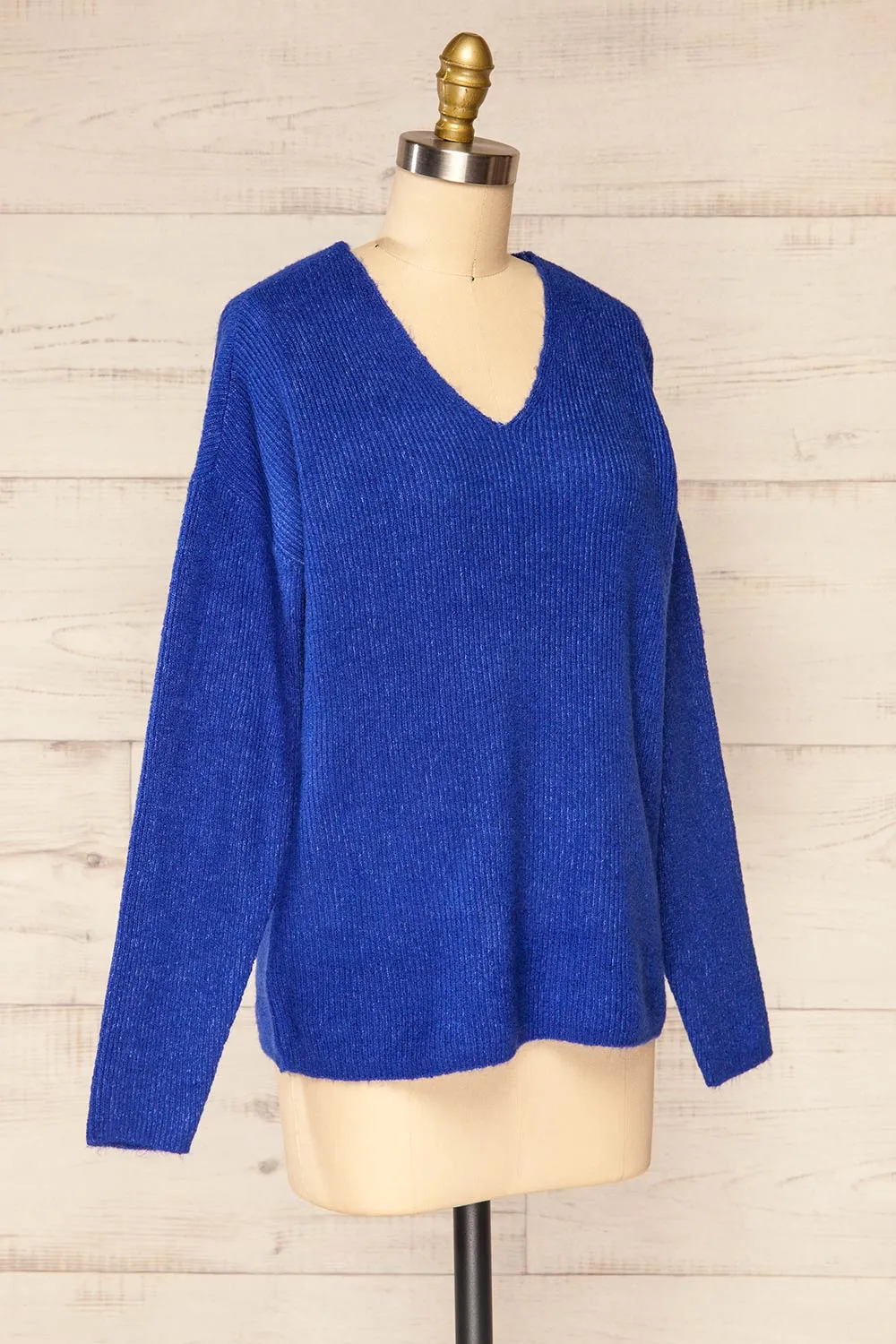 Saler Blue | Oversized Knitted Sweater