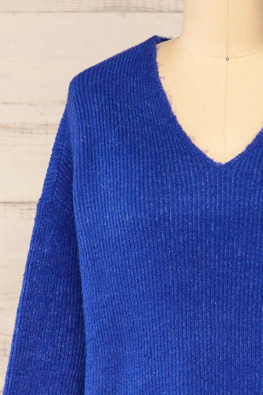 Saler Blue | Oversized Knitted Sweater