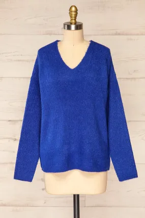 Saler Blue | Oversized Knitted Sweater