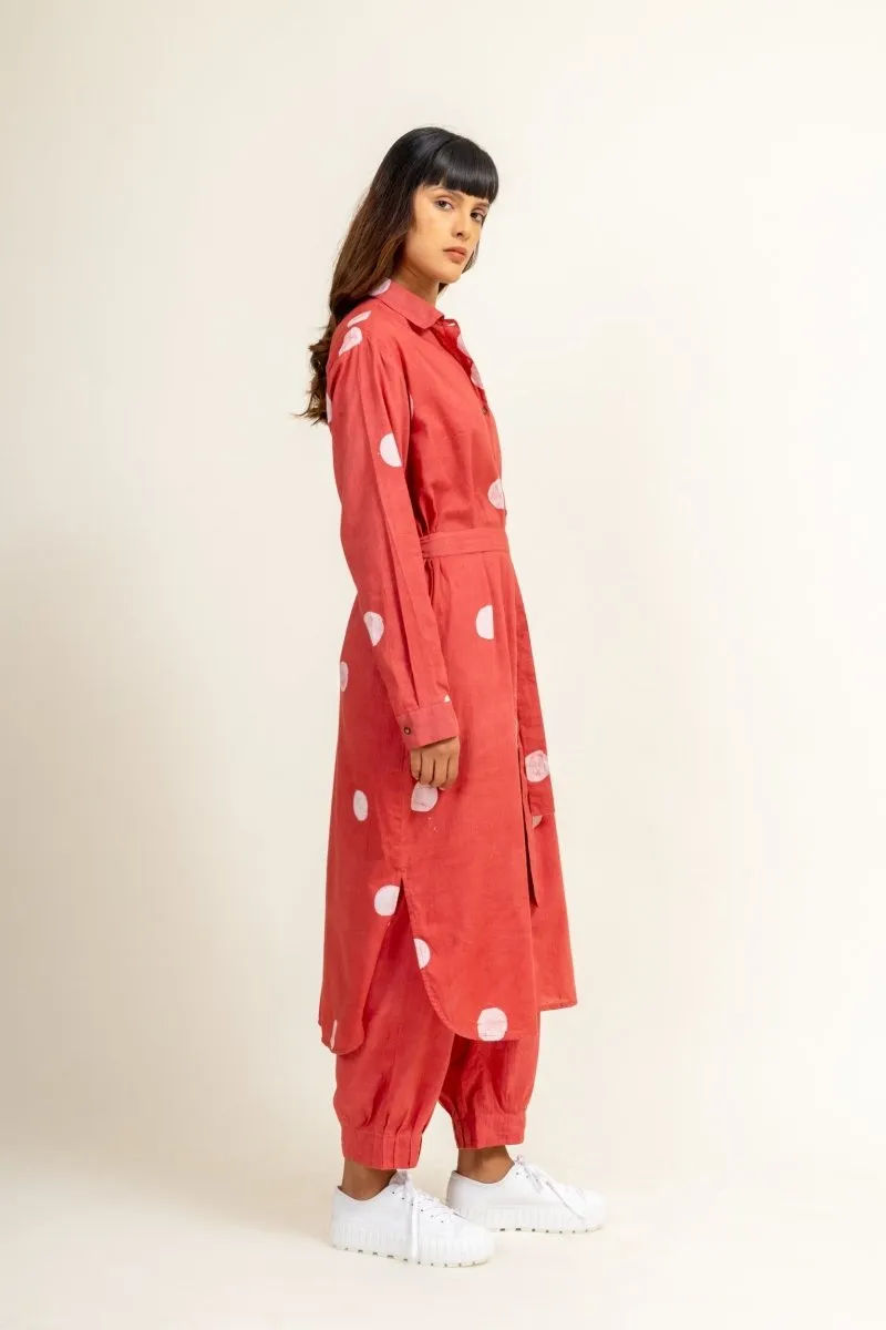 Sehela Coral Upcycled Cotton Tunic