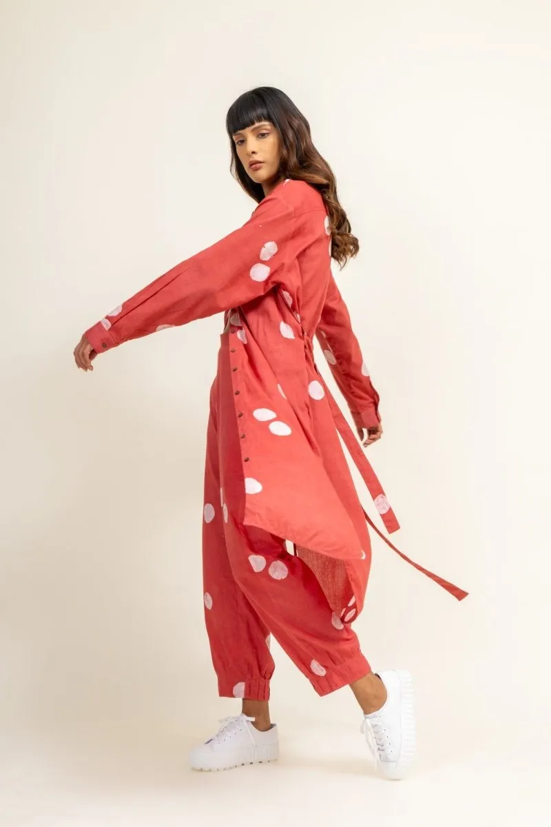 Sehela Coral Upcycled Cotton Tunic