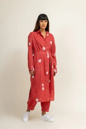 Sehela Coral Upcycled Cotton Tunic