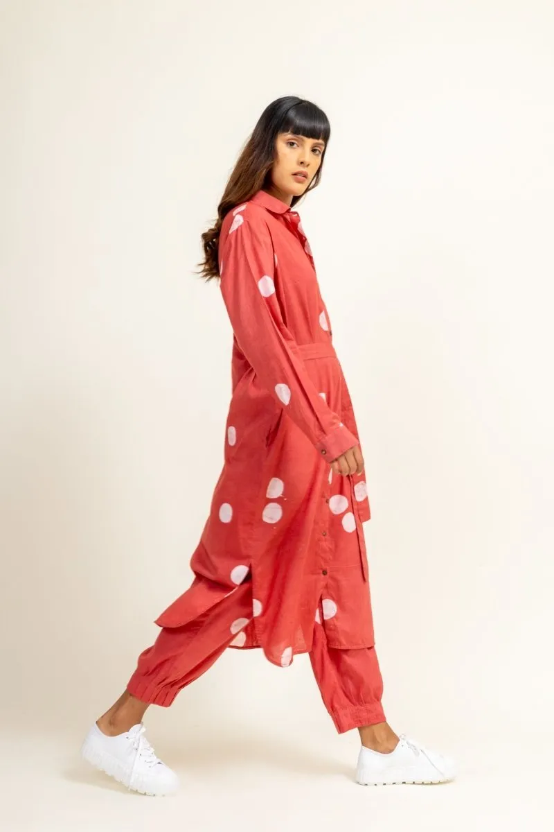 Sehela Coral Upcycled Cotton Tunic