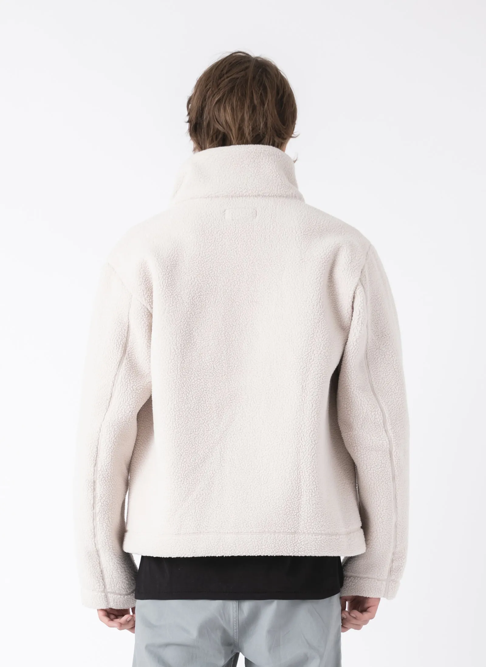 Sherpa Zip Jacket Natural