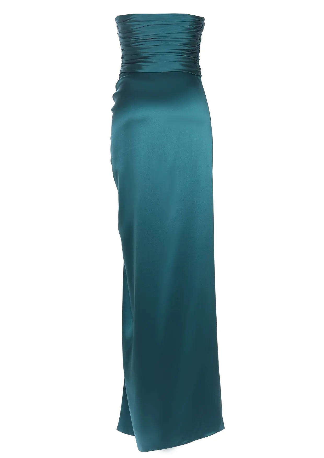 Sirena Cut-Out Silk Maxi Dress