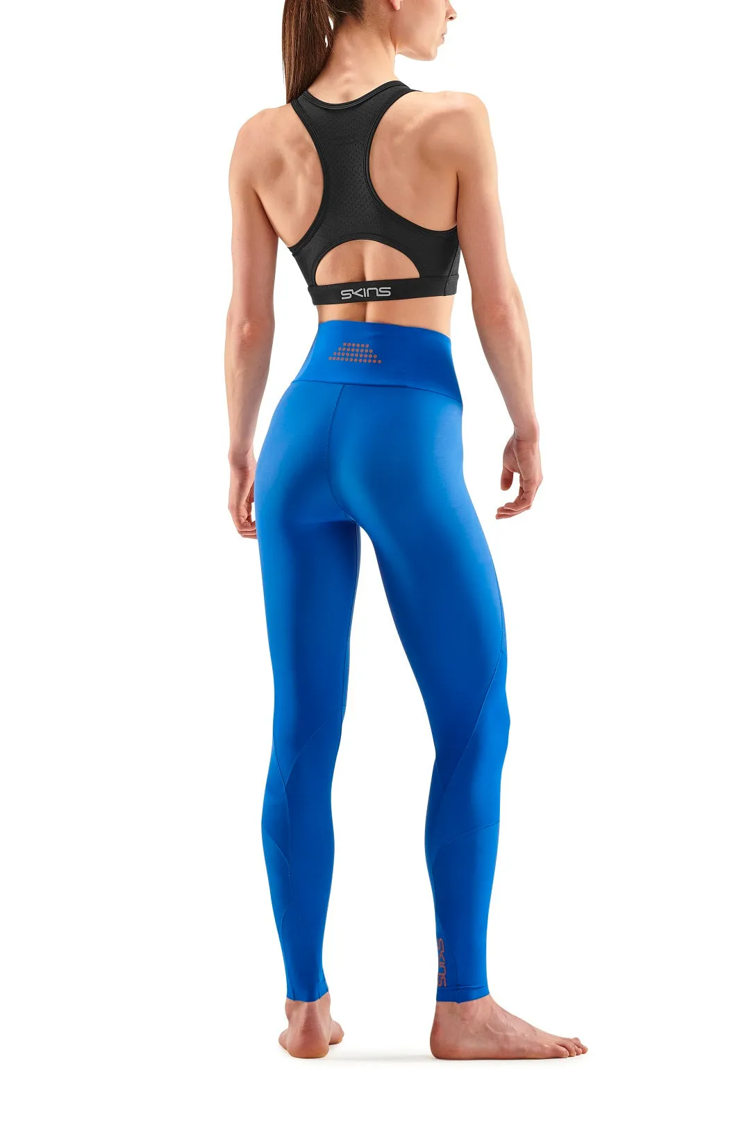 Skins Women's Compression Skyscraper Tights 5-Series - Lapis Blue