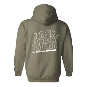 SpeedFactory Racing "All or Nothing" Hoodie (Army Green)