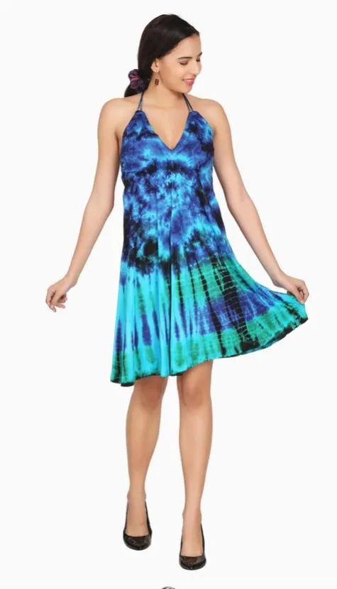 Spirit Guide, Tie Dye Surprise Swing Dress