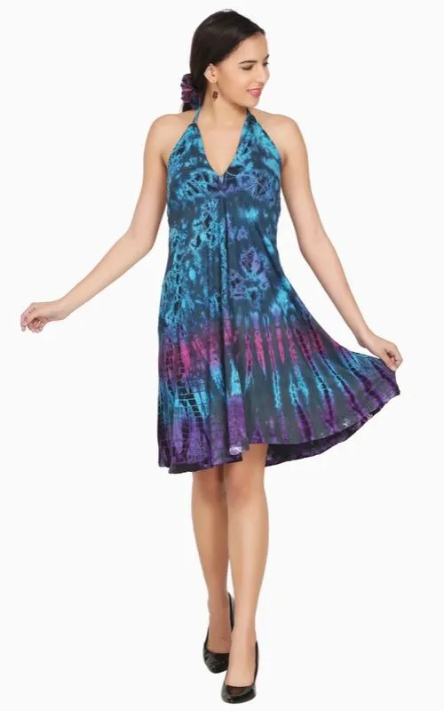 Spirit Guide, Tie Dye Surprise Swing Dress