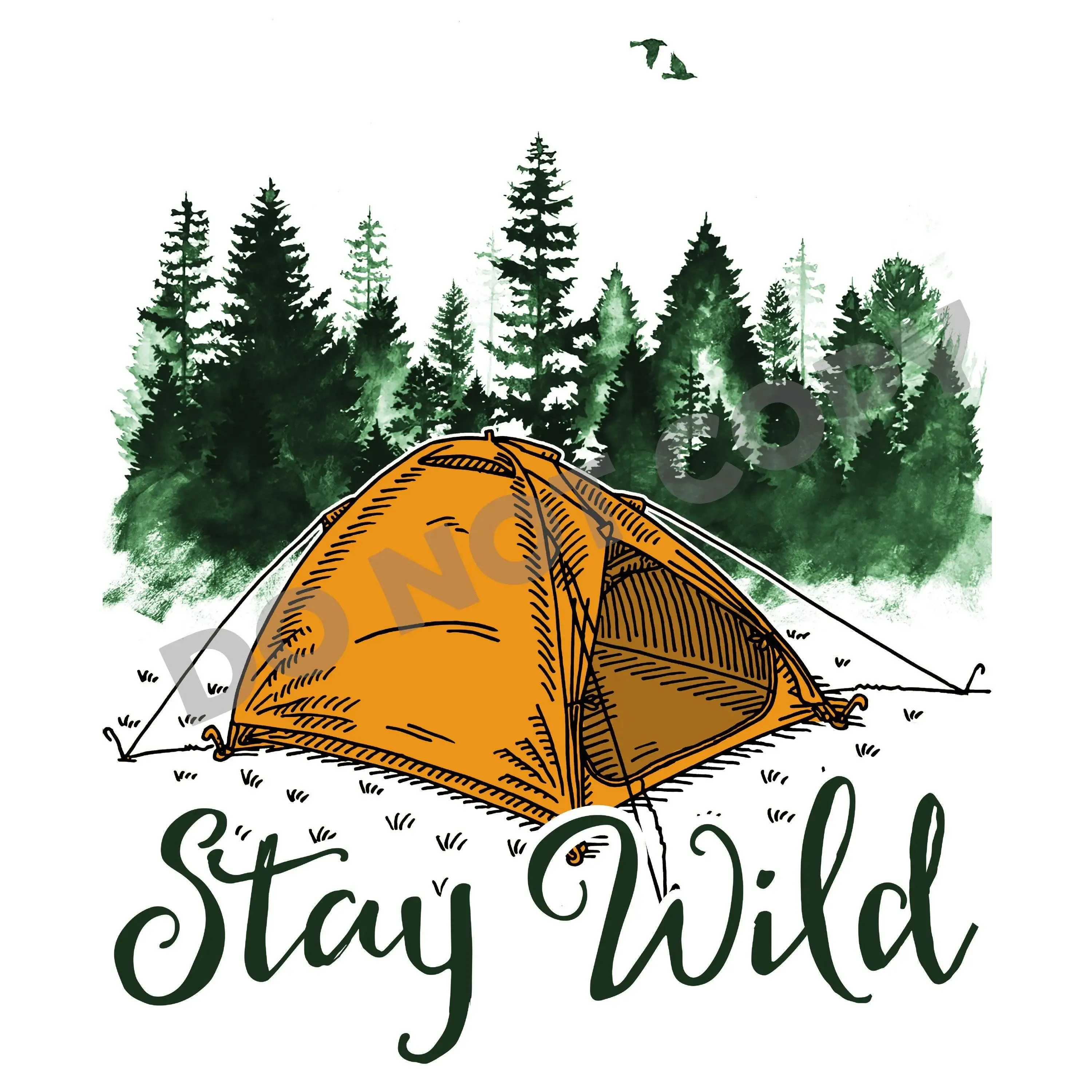 Stay Wild - DTF Transfer