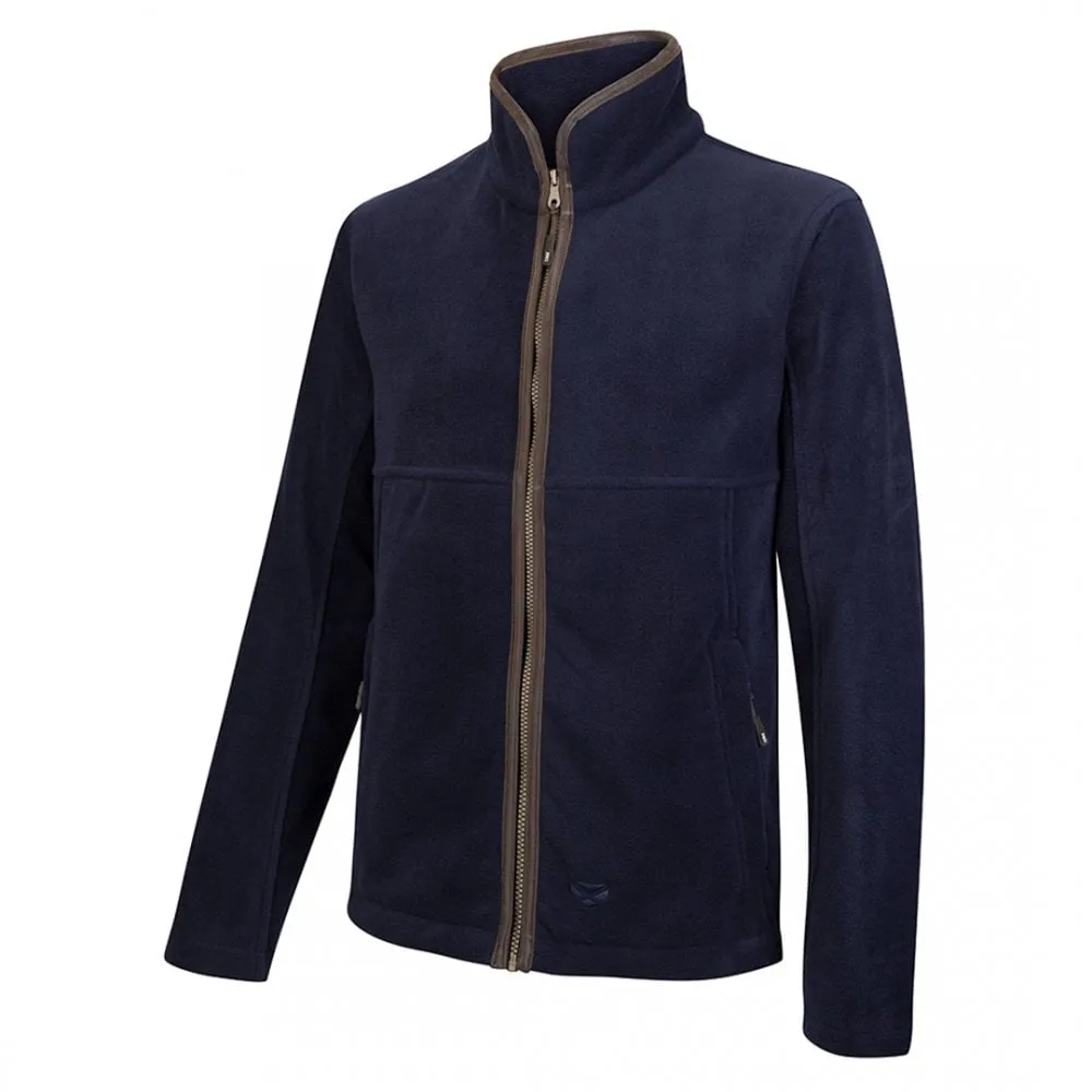 Stenton Technical Fleece Jacket Midnight Navy by Hoggs of Fife