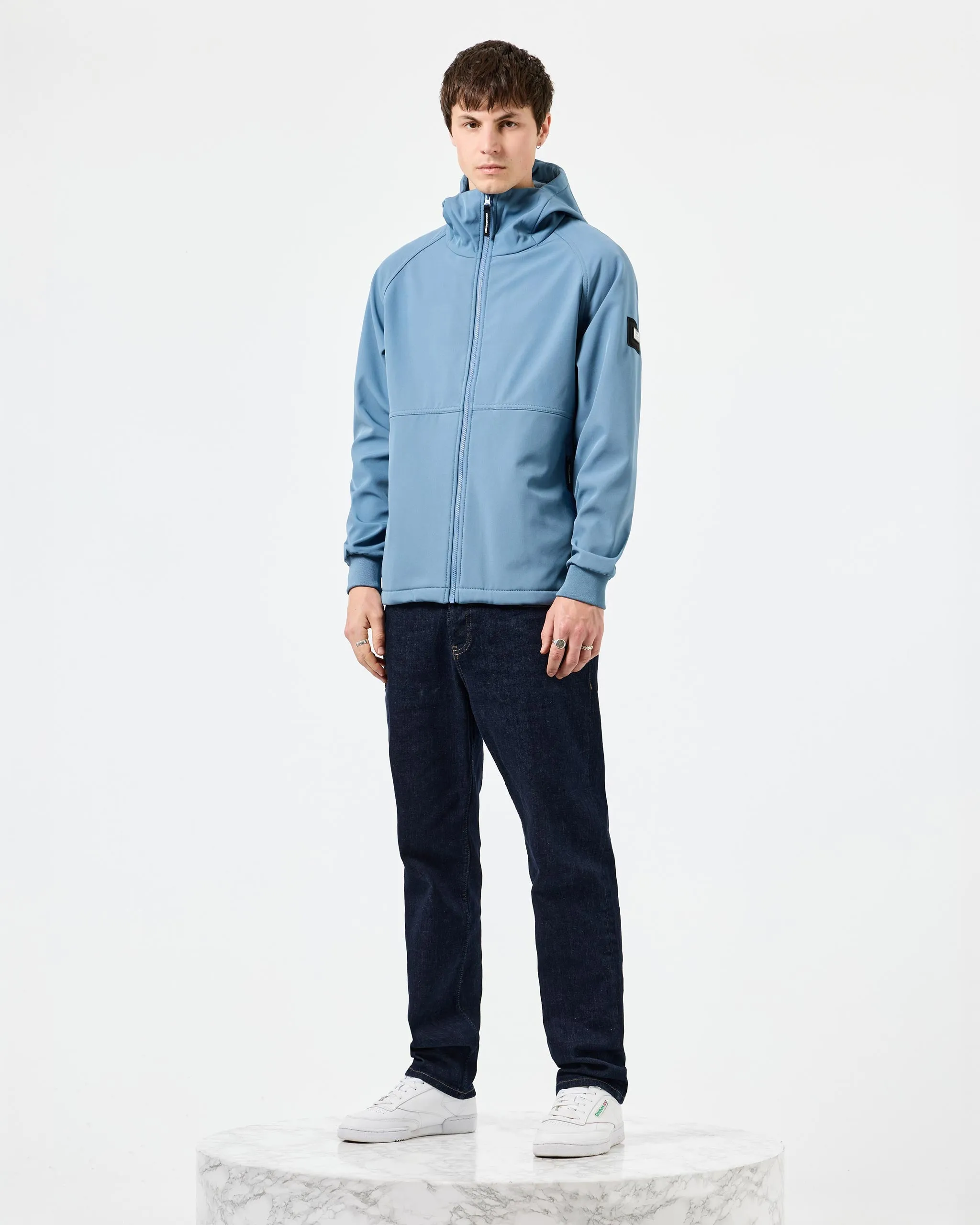 Stipe Softshell Jacket Baltic Blue