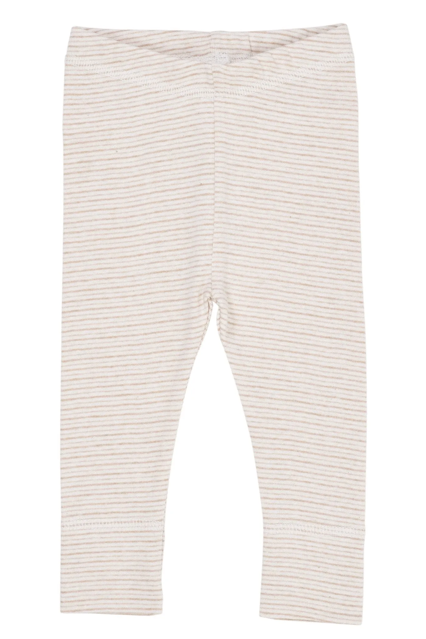 STRIPED LEGGINGS - BEIGE STRIPE