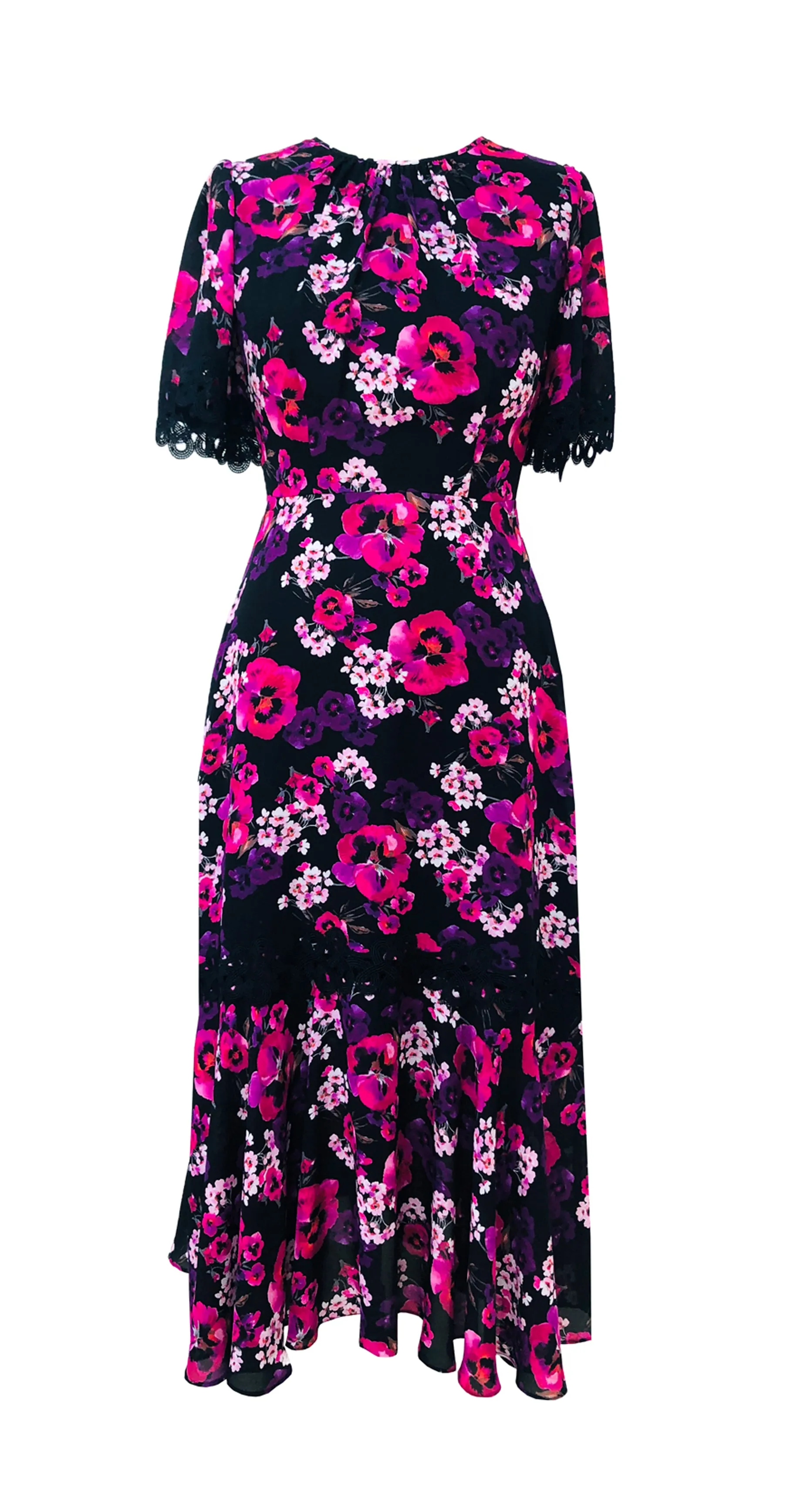 Tara Printed Midi Dress